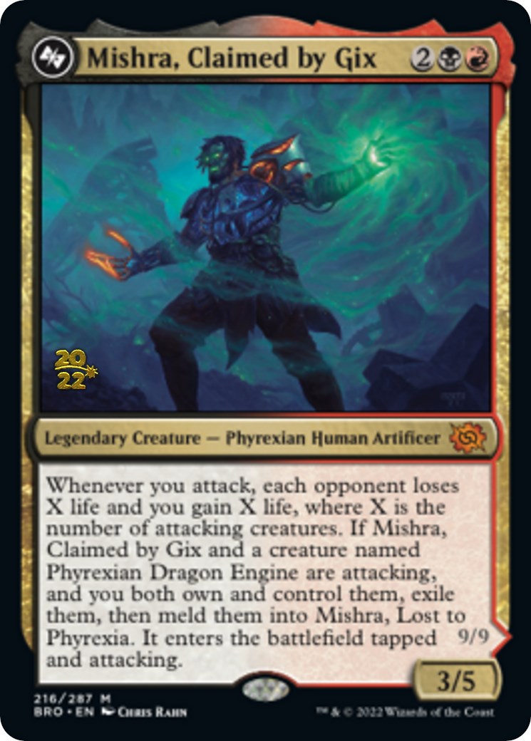Mishra, Claimed by Gix [The Brothers' War Prerelease Promos] | Good Games North