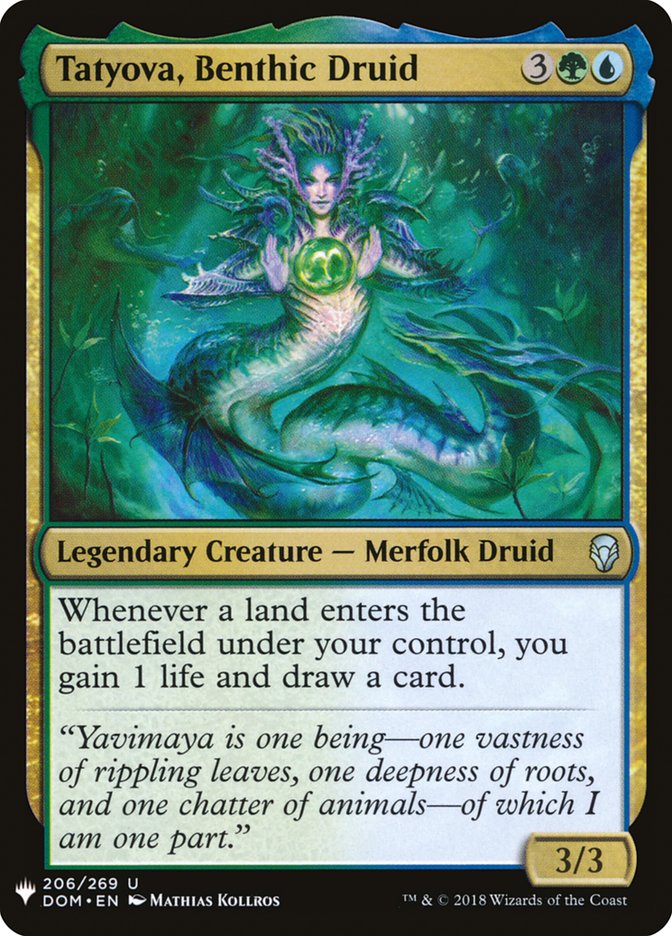 Tatyova, Benthic Druid [Mystery Booster] | Good Games North