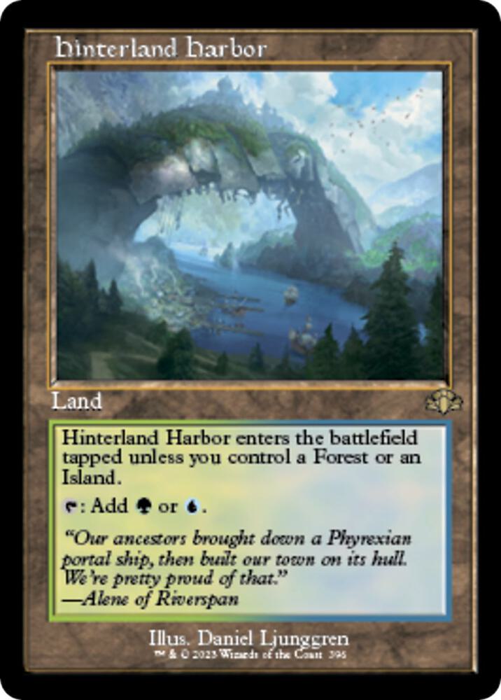 Hinterland Harbor Retro Frame (Dominaria Remastered)  | Good Games North