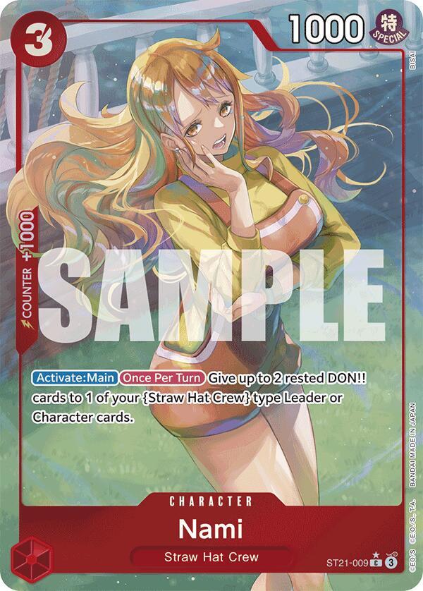 Nami ST21-009 (Starter Deck EX: Gear 5)  - Parallel Foil | Good Games North