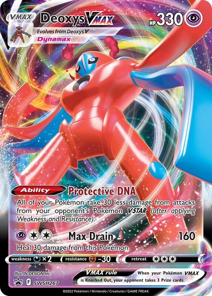 Deoxys VMAX (SWSH267) [Sword & Shield: Black Star Promos] | Good Games North