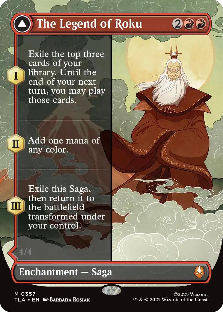 The Legend of Roku (Borderless) [Avatar: The Last Airbender] | Good Games North