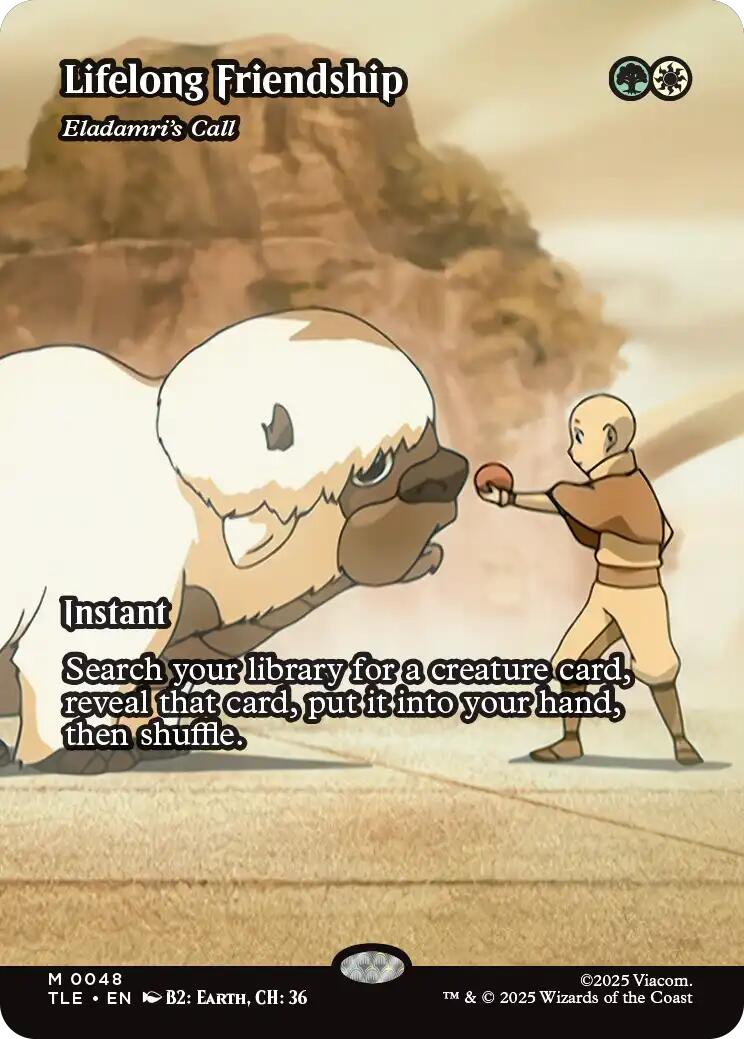 Lifelong Friendship - Eladamri's Call (Borderless) [Avatar: The Last Airbender: Eternal-Legal] | Good Games North