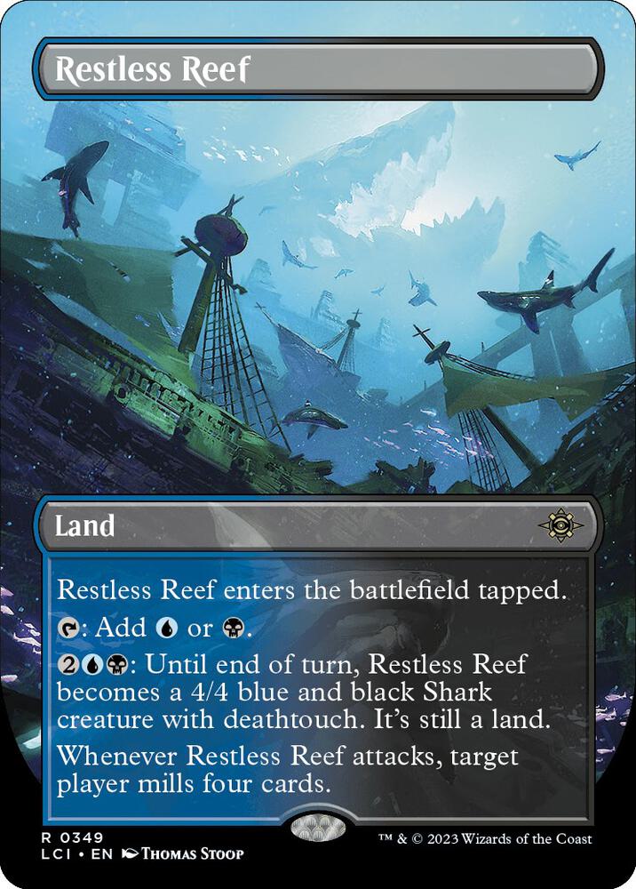 Restless Reef Borderless (The Lost Caverns of Ixalan)  | Good Games North