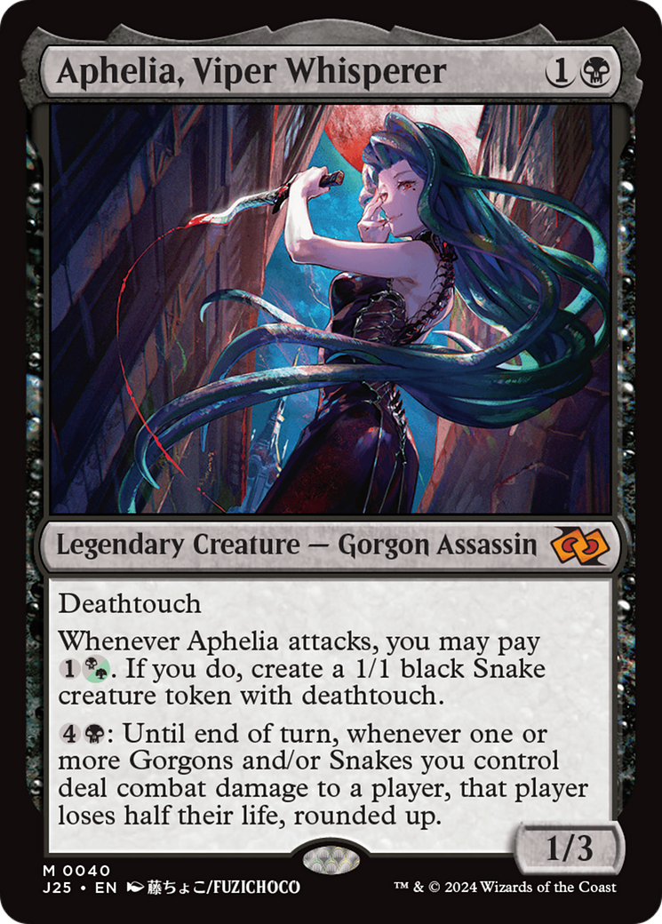 Aphelia, Viper Whisperer (Anime) [Foundations Jumpstart] | Good Games North