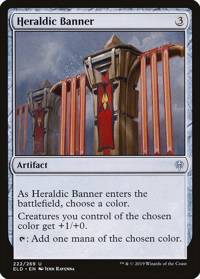 Heraldic Banner (Throne of Eldraine)  - Foil | Good Games North