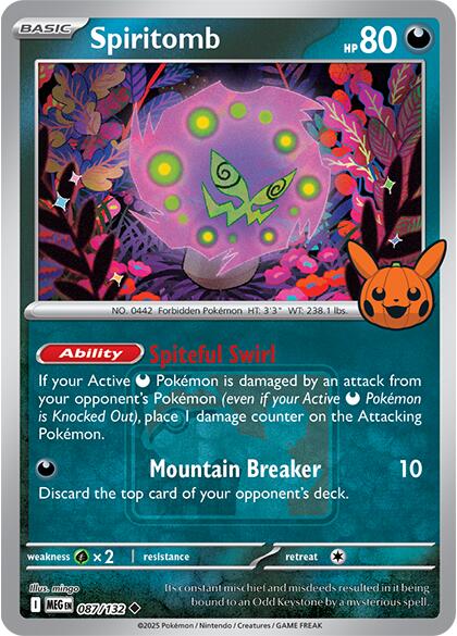 Spiritomb (087/132) (Pokeween 2025) [Miscellaneous Cards] | Good Games North