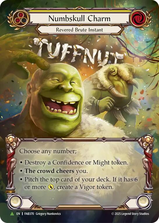 Numbskull Charm [FAB370] (Super Slam)  Cold Foil | Good Games North