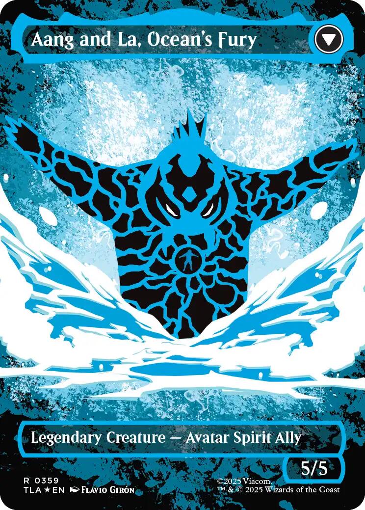 Aang, Swift Savior (Borderless) (Neon Ink Foil) [Avatar: The Last Airbender] | Good Games North