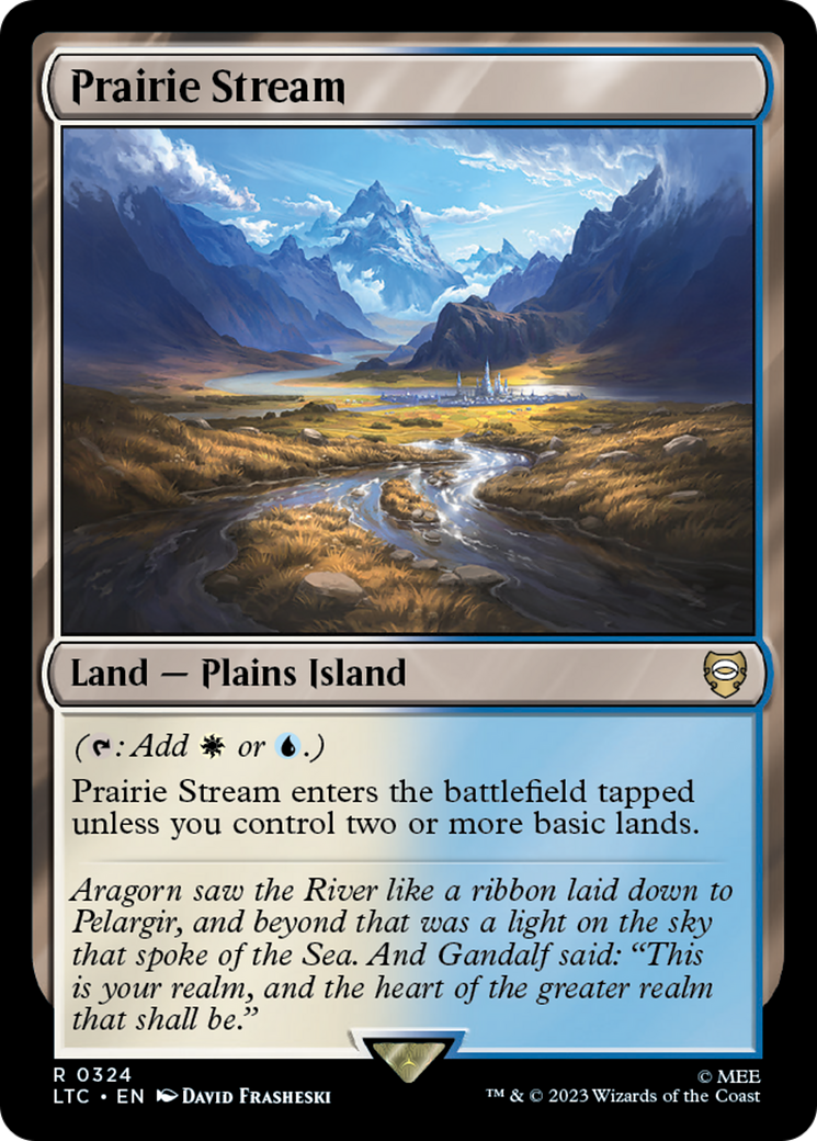 Prairie Stream [The Lord of the Rings: Tales of Middle-Earth Commander] | Good Games North