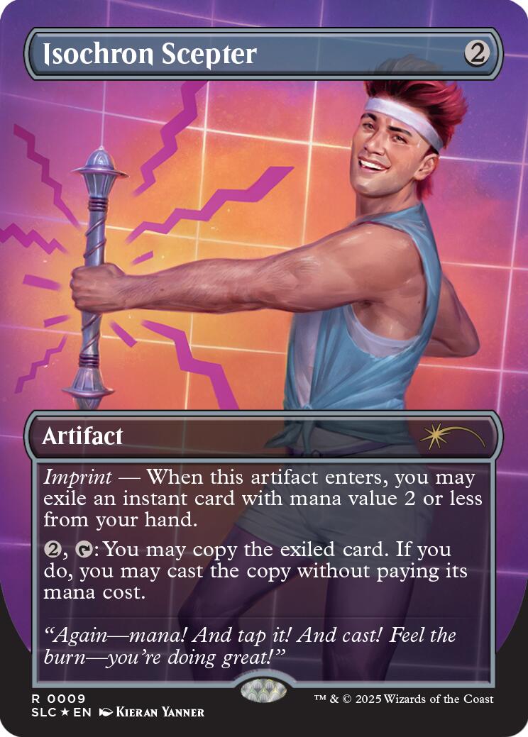 Isochron Scepter (Halo Foil) [Secret Lair Countdown Kit] | Good Games North