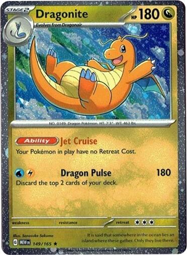 Dragonite 149/165 (Cosmos Holo) [Miscellaneous Cards] | Good Games North