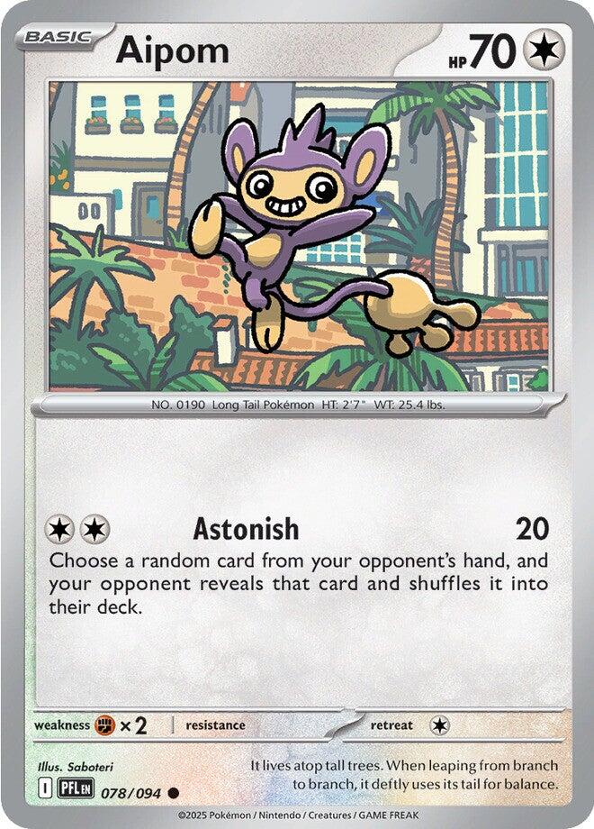 Aipom (078/094) [Mega Evolution: Phantasmal Flames] | Good Games North