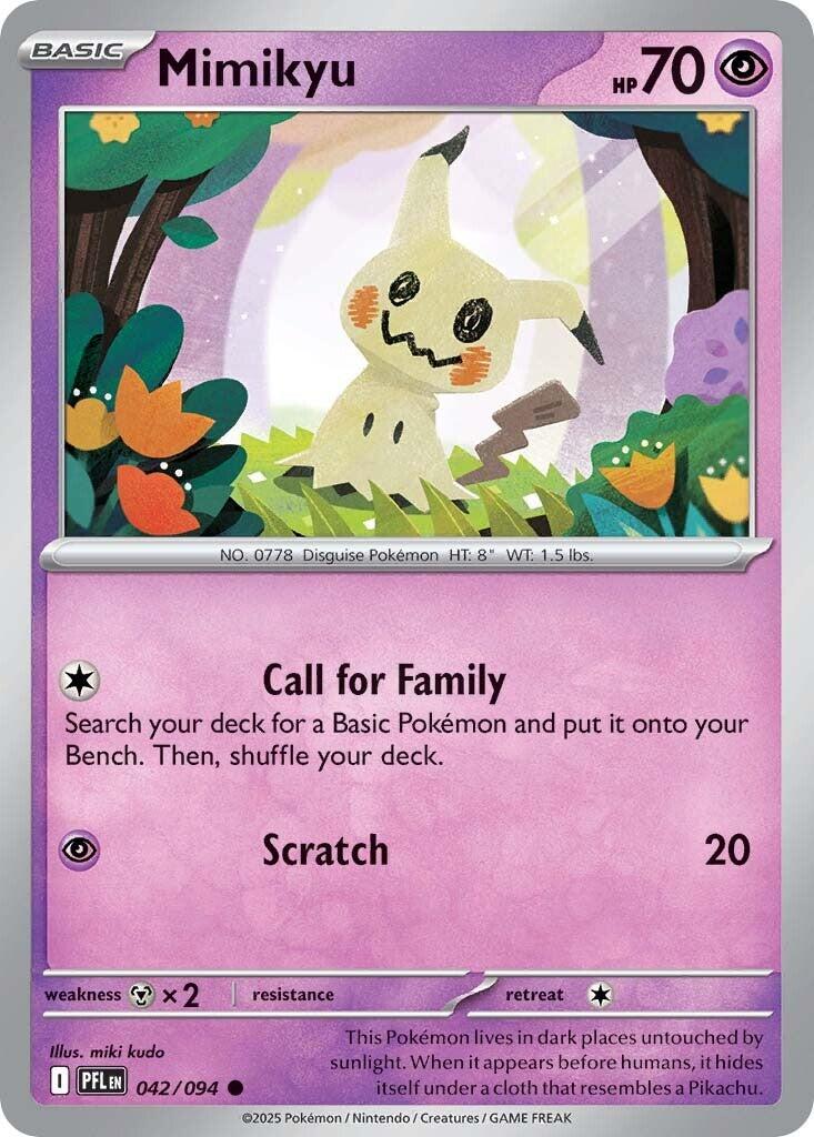 Mimikyu (042/094) [Mega Evolution: Phantasmal Flames] | Good Games North