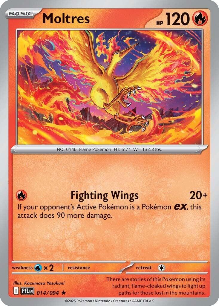 Moltres (014/094) [Mega Evolution: Phantasmal Flames] | Good Games North