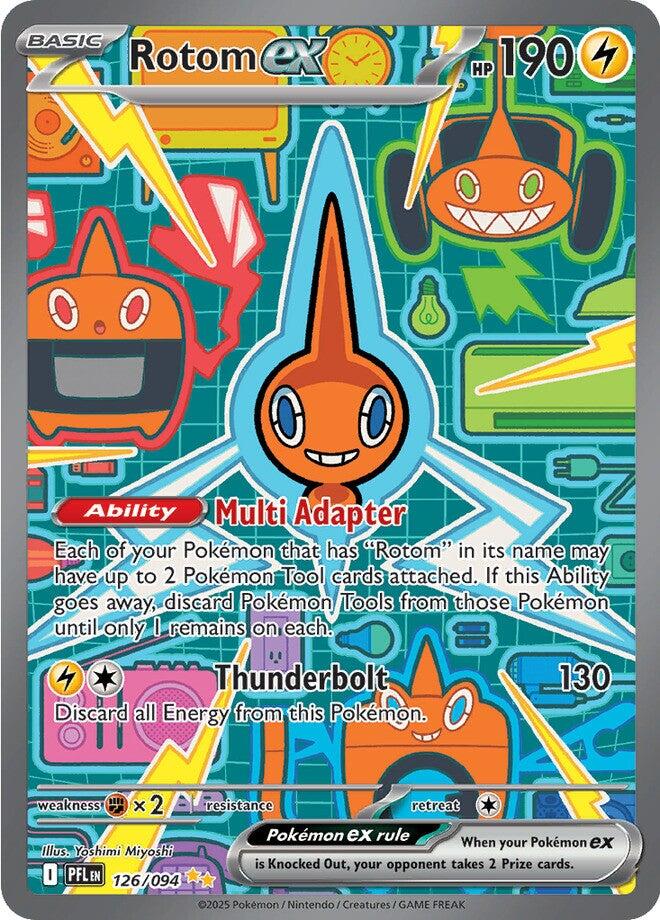 Rotom ex (126/094) [Mega Evolution: Phantasmal Flames] | Good Games North