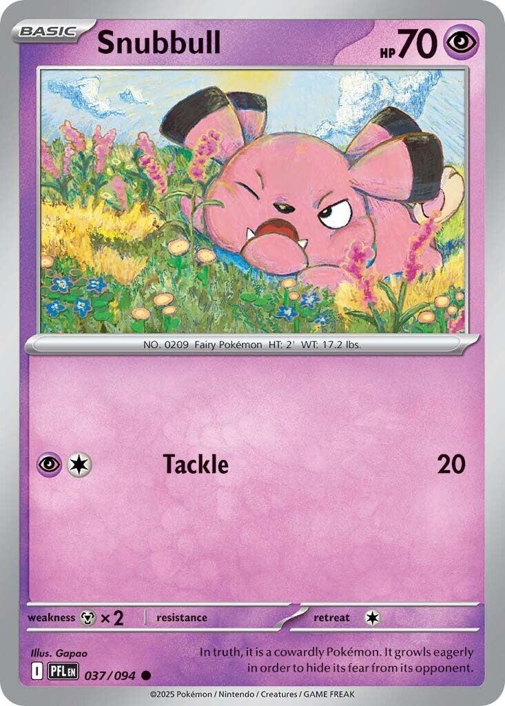 Snubbull (037/094) [Mega Evolution: Phantasmal Flames] | Good Games North
