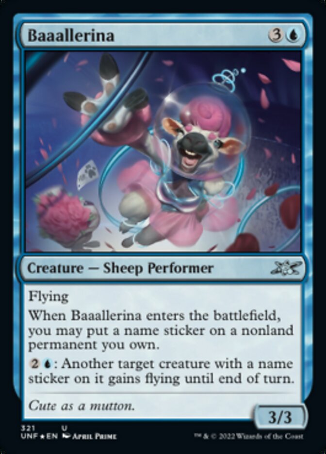 Baaallerina (Galaxy Foil) [Unfinity] | Good Games North