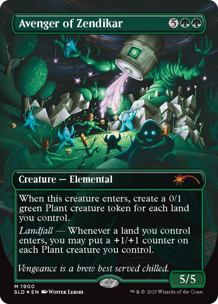 Avenger of Zendikar (Double Rainbow Foil) [Secret Lair Drop Series] | Good Games North