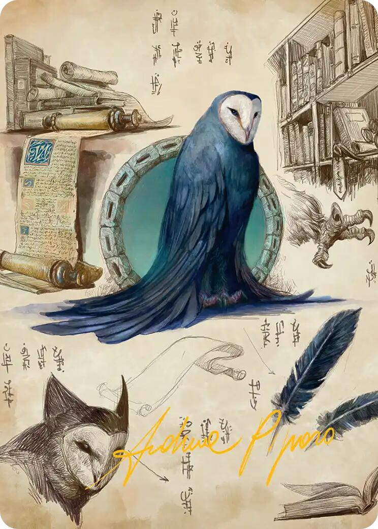 Wan Shi Tong, Librarian Art Card (Gold-Stamped Signature) [Avatar: The Last Airbender Art Series] | Good Games North