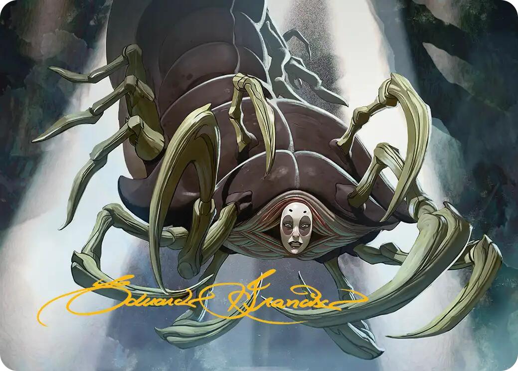 Koh, the Face Stealer Art Card (Gold-Stamped Signature) [Avatar: The Last Airbender Art Series] | Good Games North