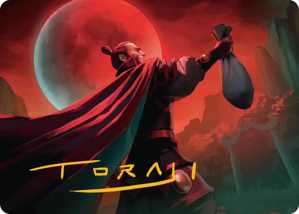 Zhao, the Moon Slayer Art Card (Gold-Stamped Signature) [Avatar: The Last Airbender Art Series] | Good Games North