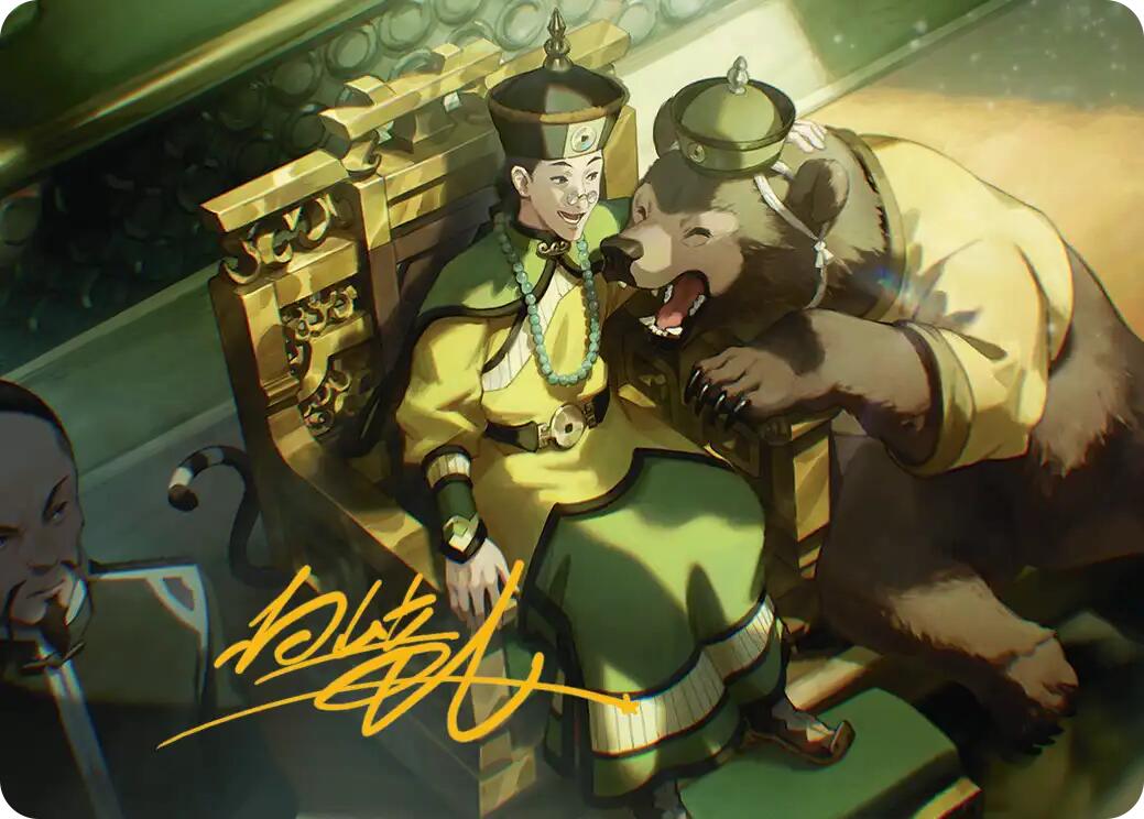 The Earth King Art Card (Gold-Stamped Signature) [Avatar: The Last Airbender Art Series] | Good Games North