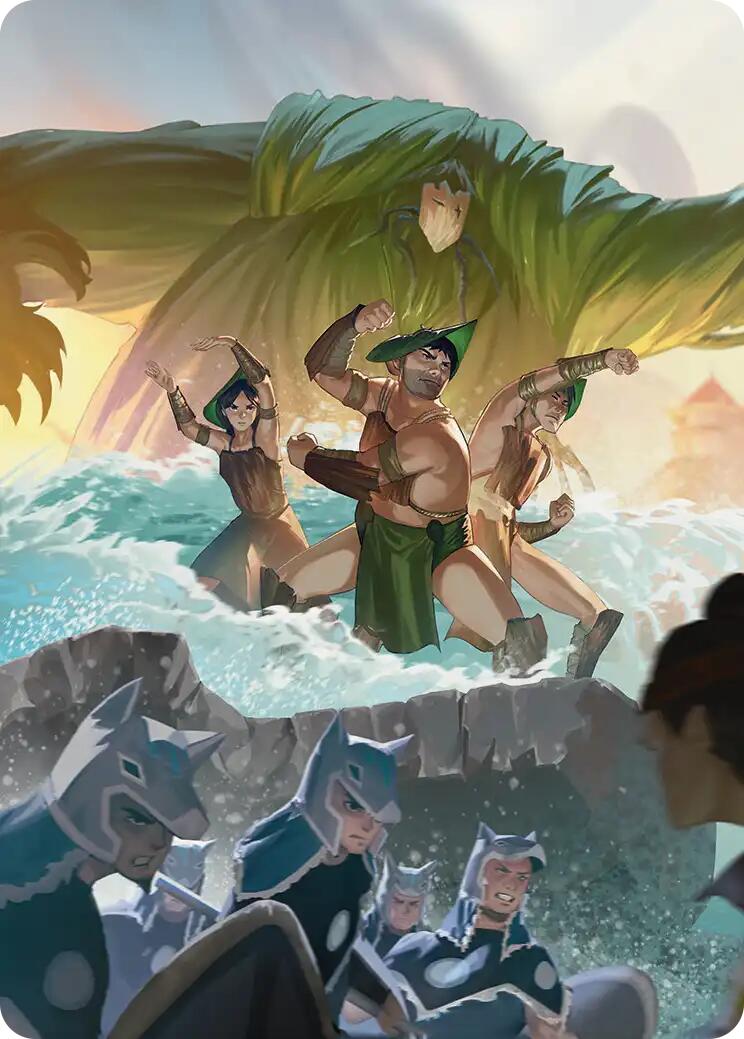 Swampbenders Art Card [Avatar: The Last Airbender Art Series] | Good Games North