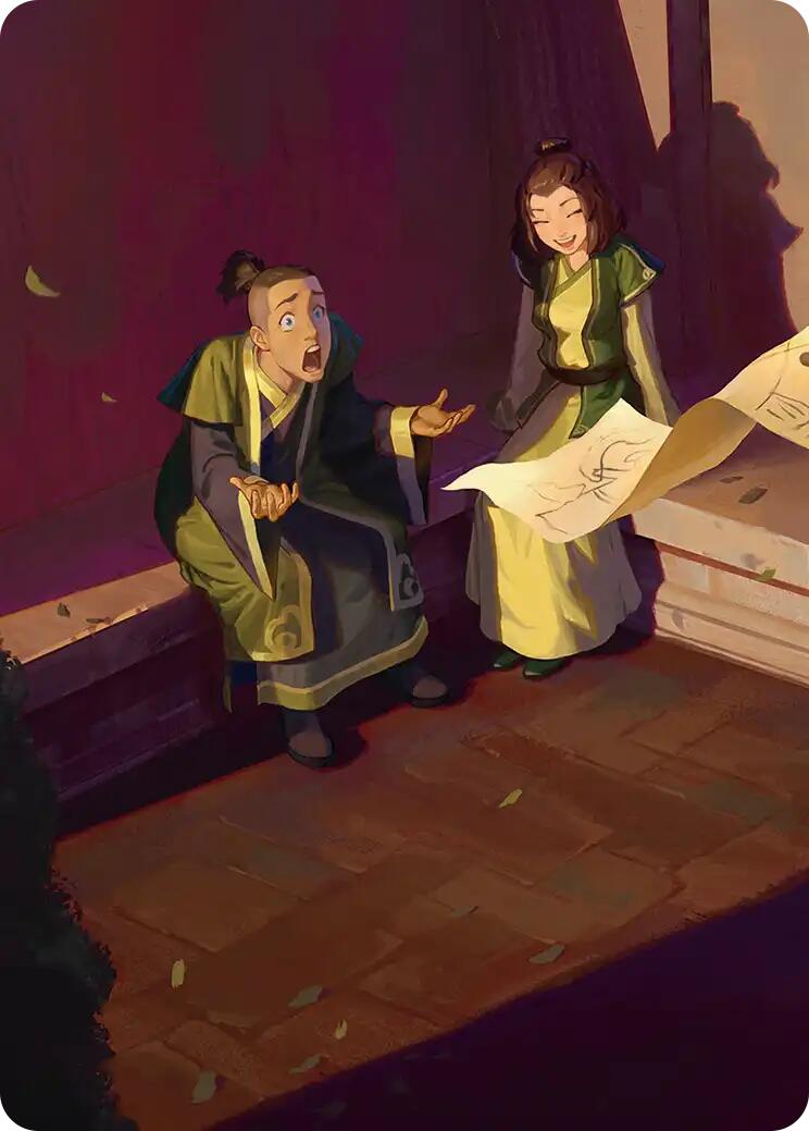 Sokka and Suki Art Card [Avatar: The Last Airbender Art Series] | Good Games North