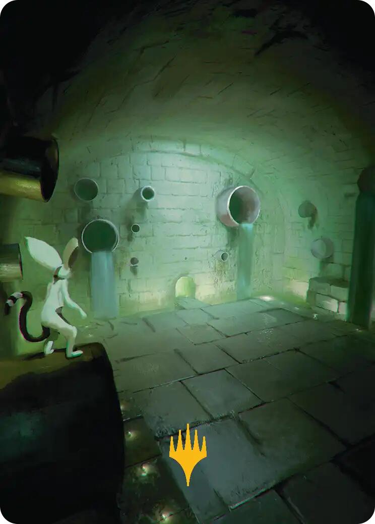 Swamp Art Card (Gold-Stamped Planeswalker Symbol) [Avatar: The Last Airbender Art Series] | Good Games North