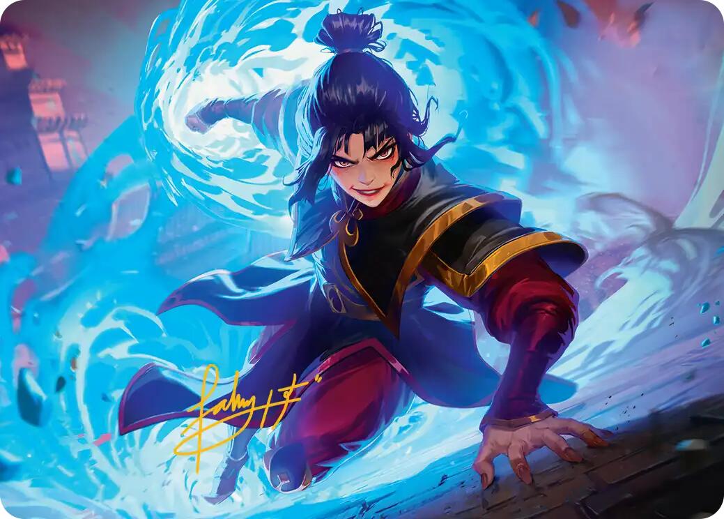 Fire Lord Azula Art Card (Gold-Stamped Signature) [Avatar: The Last Airbender Art Series] | Good Games North