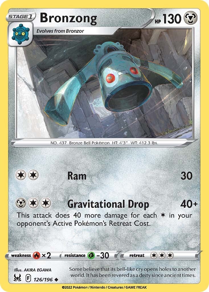 Bronzong (126/196) [Sword & Shield: Lost Origin] | Good Games North