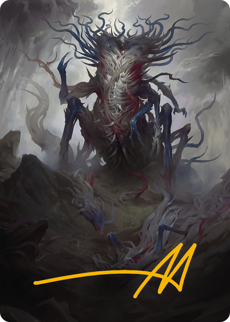 Azlask, the Swelling Scourge Art Card (Gold-Stamped Signature) [Modern Horizons 3 Art Series] | Good Games North