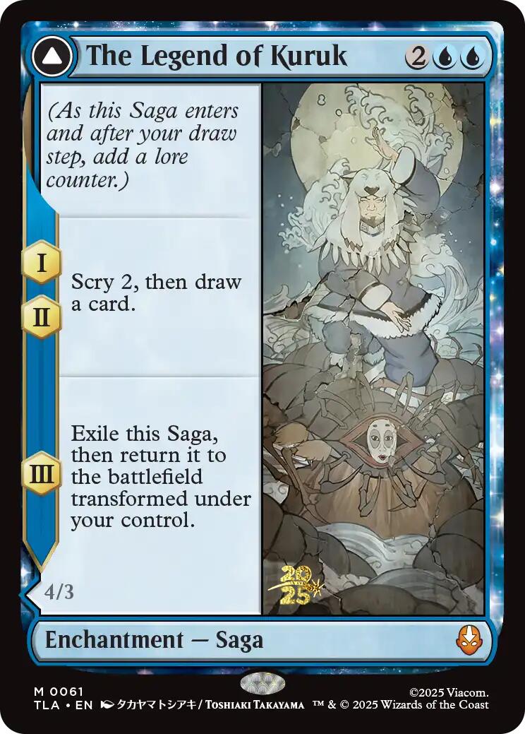 The Legend of Kuruk [Avatar: The Last Airbender Prerelease Cards] | Good Games North