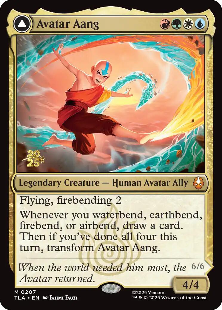 Avatar Aang [Avatar: The Last Airbender Prerelease Cards] | Good Games North