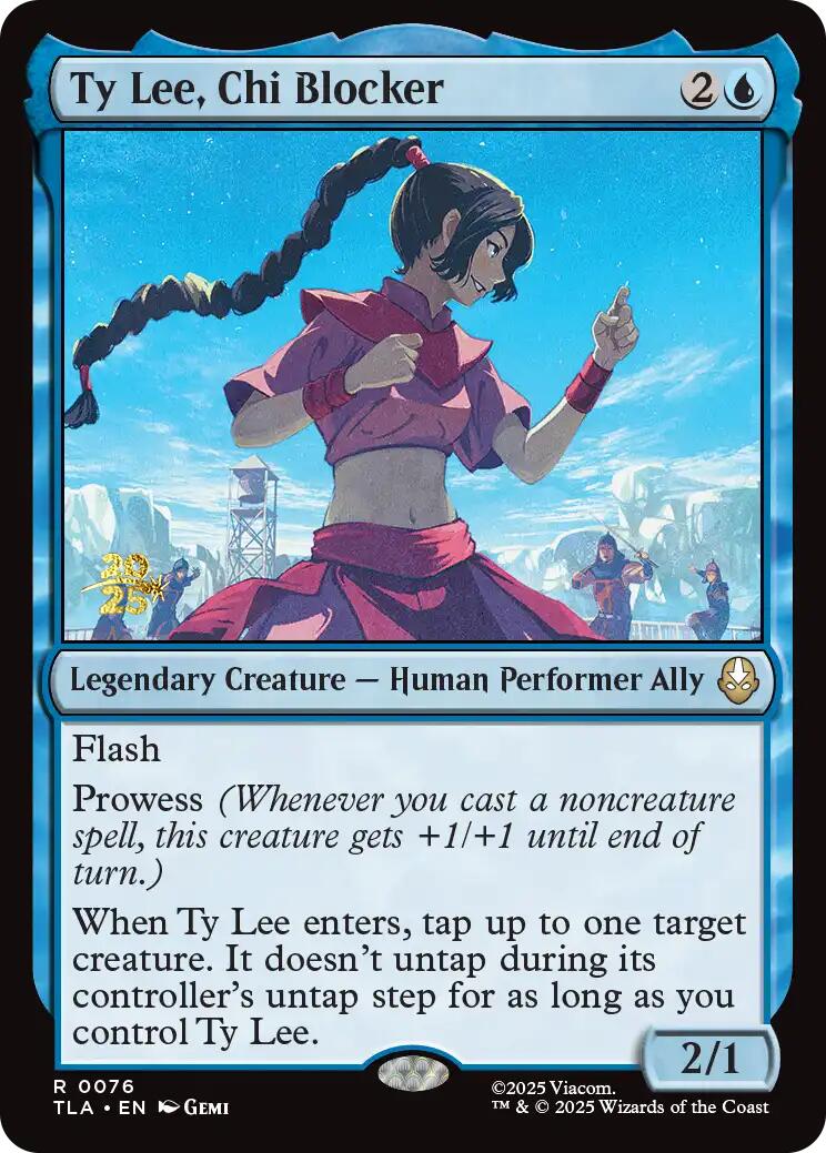 Ty Lee, Chi Blocker [Avatar: The Last Airbender Prerelease Cards] | Good Games North