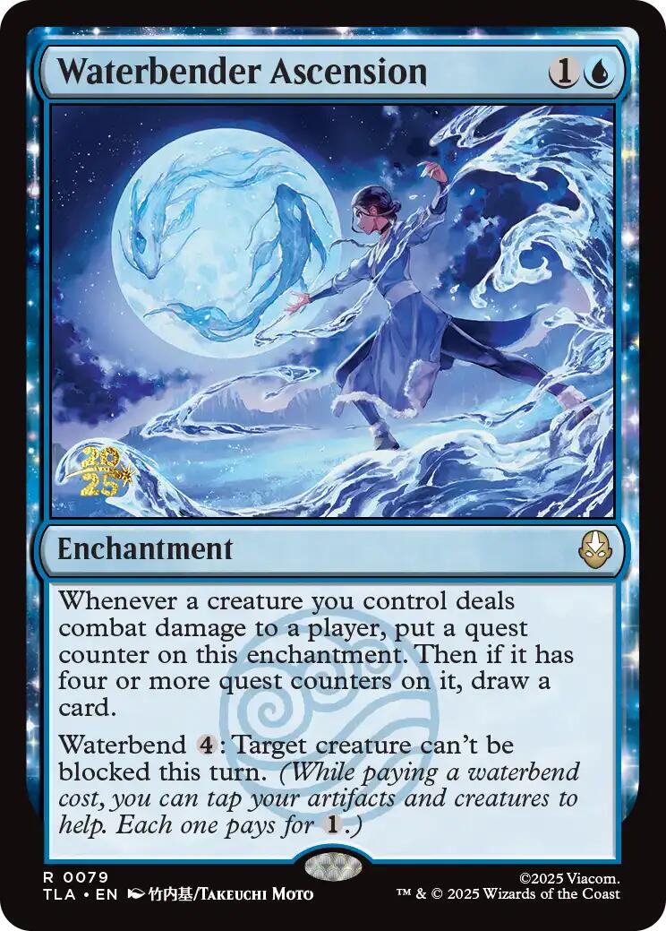 Waterbender Ascension [Avatar: The Last Airbender Prerelease Cards] | Good Games North