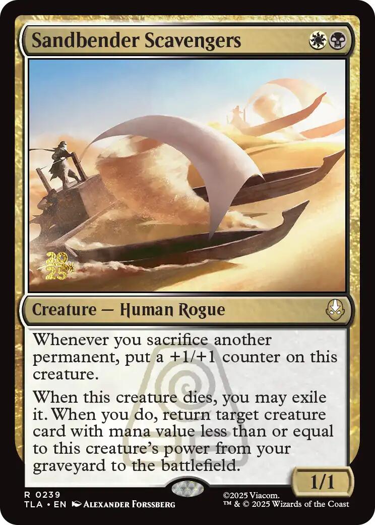 Sandbender Scavengers [Avatar: The Last Airbender Prerelease Cards] | Good Games North