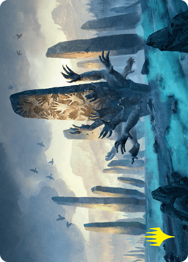Soulstone Sanctuary Art Card (19/54) (Gold-Stamped Signature) [Foundations Art Series] | Good Games North
