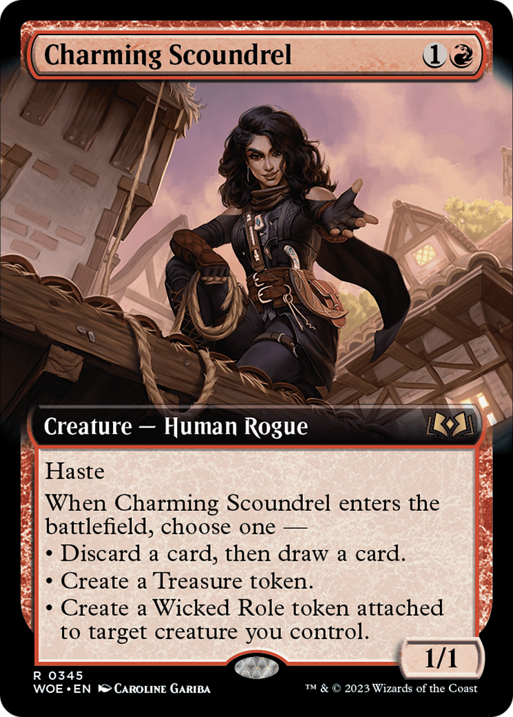 Charming Scoundrel (Extended Art) [Wilds of Eldraine] | Good Games North