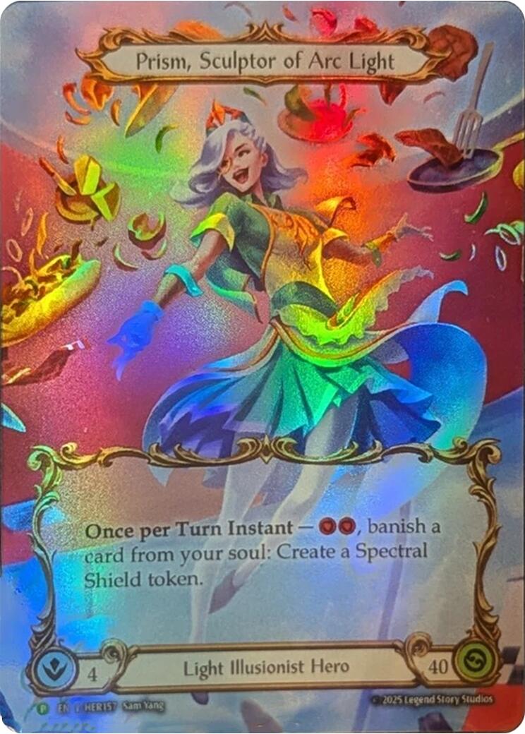 Prism, Sculptor of Arc Light [HER157] (Promo)  Rainbow Foil | Good Games North