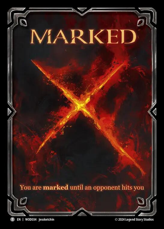 Marked [WOD034] (The Hunted Arakni, Web of Deceit Blitz Deck) | Good Games North