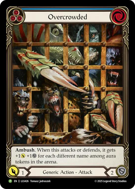 Overcrowded [LGS426] (Promo)  Cold Foil | Good Games North