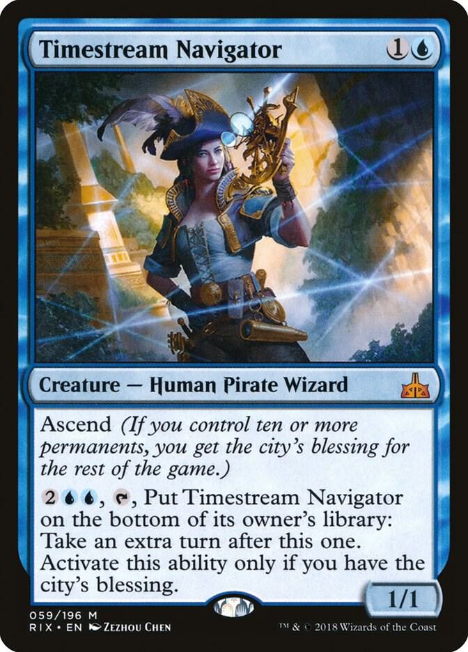 Timestream Navigator (Rivals of Ixalan)  - Foil | Good Games North