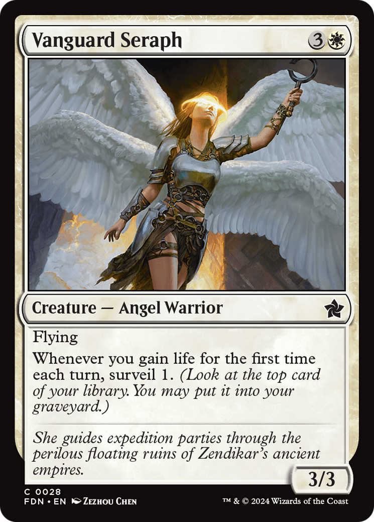 Vanguard Seraph [Foundations] | Good Games North