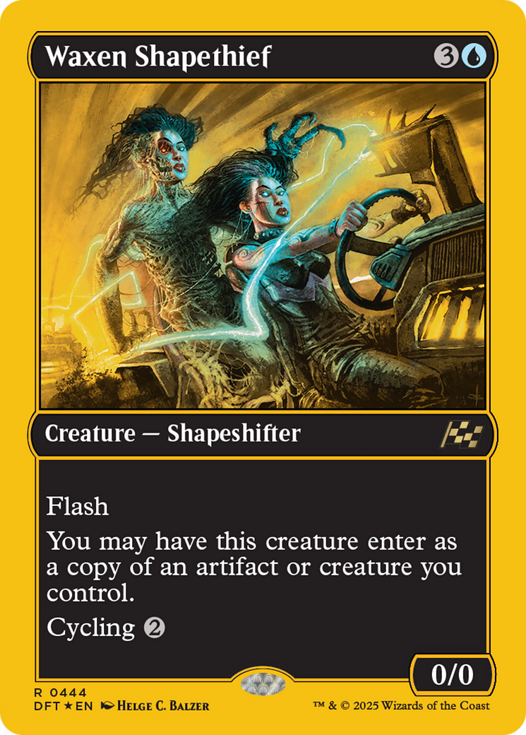 Waxen Shapethief (First-Place Foil) [Aetherdrift] | Good Games North