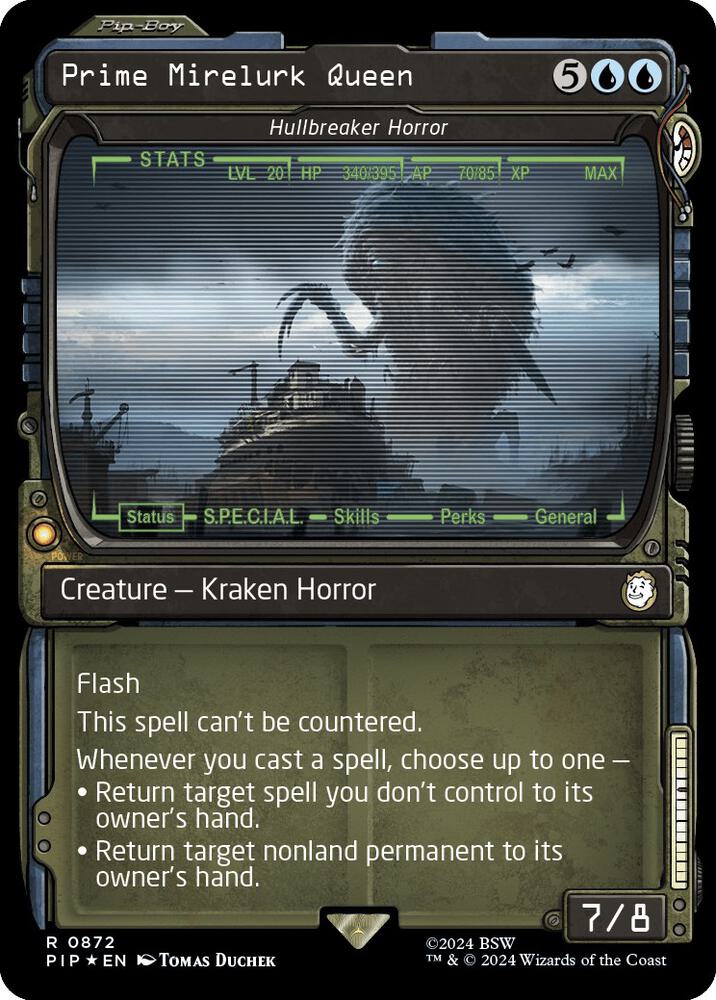Prime Mirelurk Queen Hullbreaker Horror Showcase Surge Foil (Universes Beyond: Fallout)  - Foil | Good Games North