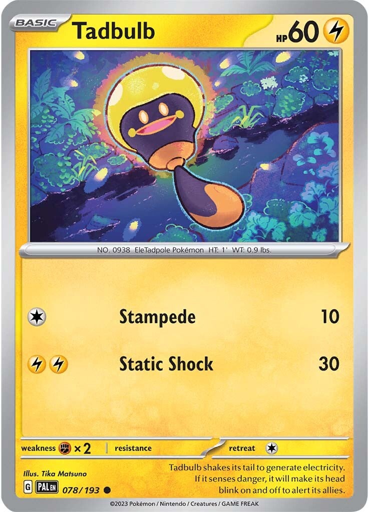 Tadbulb (078/193) [Scarlet & Violet: Paldea Evolved] | Good Games North
