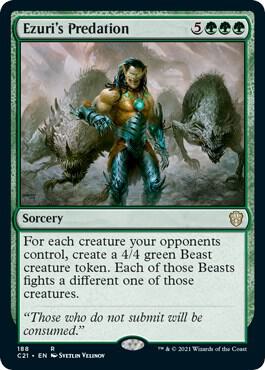 Ezuris Predation (Commander 2021)  | Good Games North