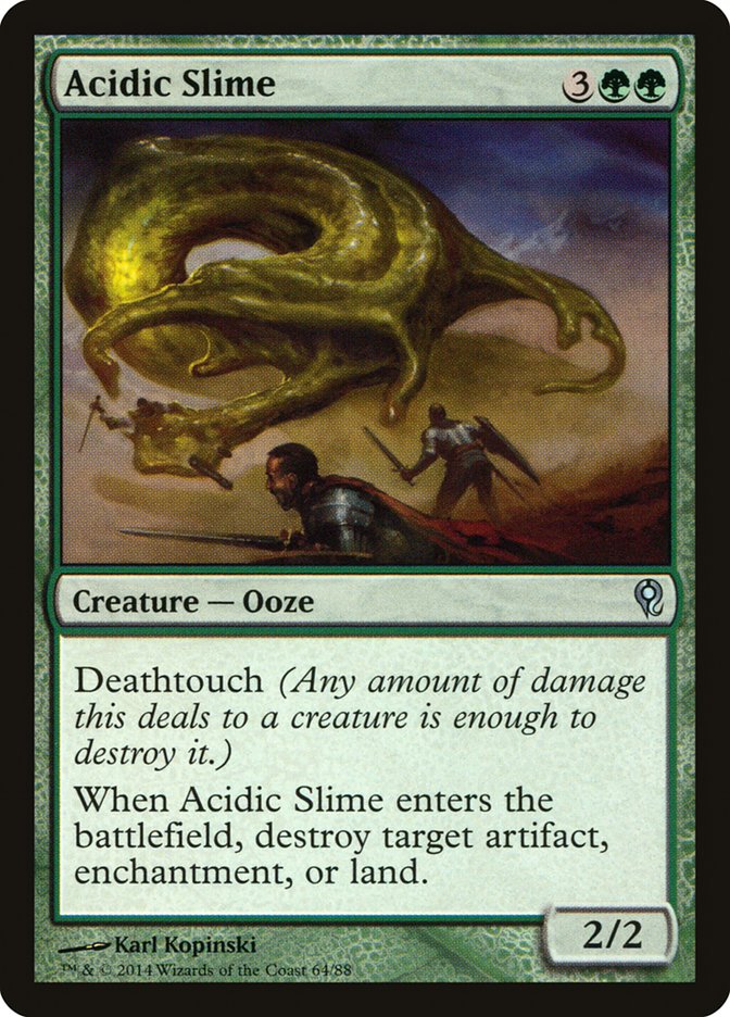 Acidic Slime [Duel Decks: Jace vs. Vraska] | Good Games North